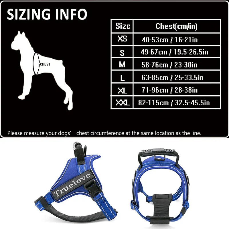 Truelove Luxury Adventure Harness - PetTagCollars.com