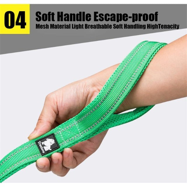 Long 6.6" Truelove Reflective Nylon Mesh Soft Pet Leash Truelove