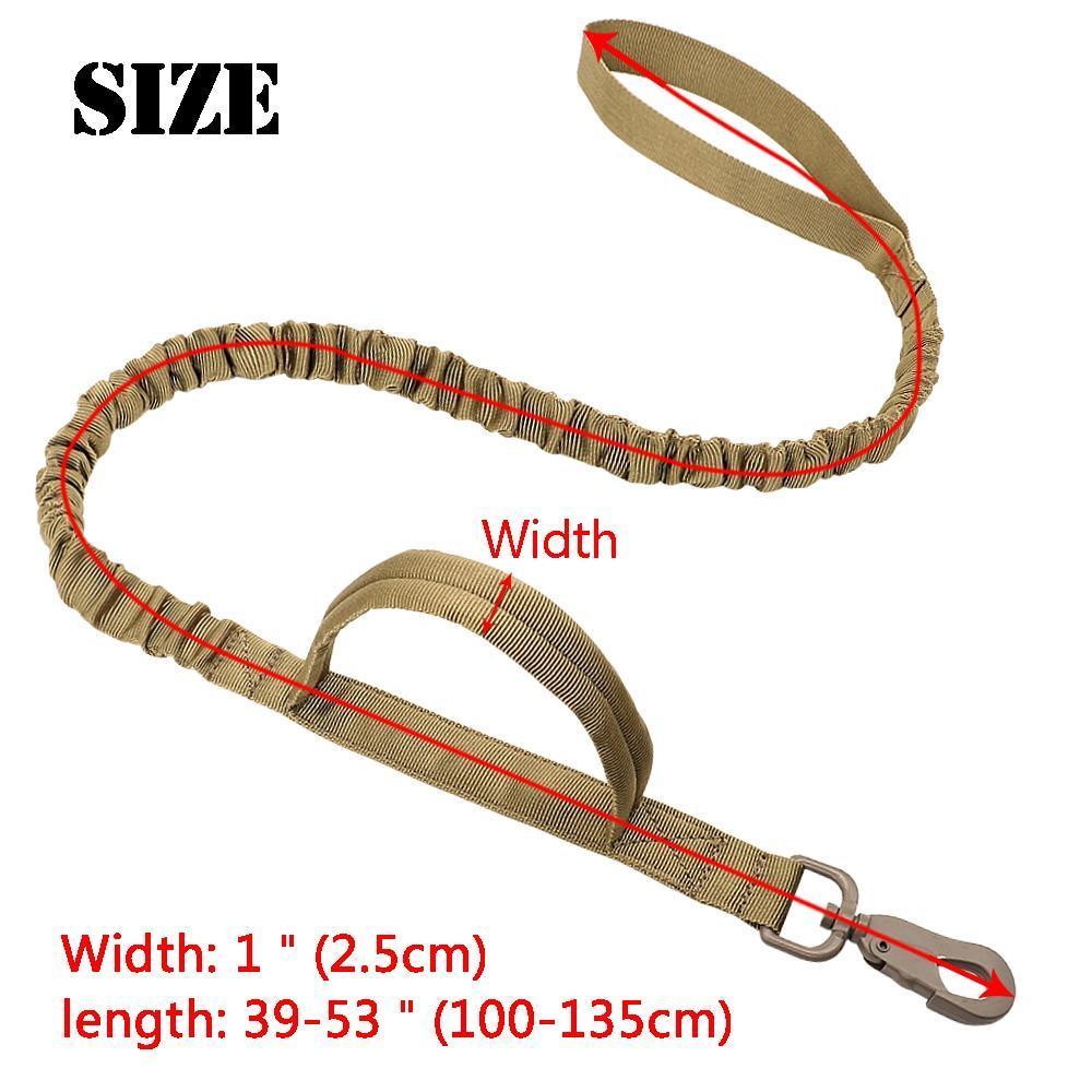 Bungee Buddy Tactical Dog Leash - PetTagCollars.com