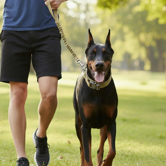 Bungee Buddy Tactical Dog Leash - PetTagCollars.com