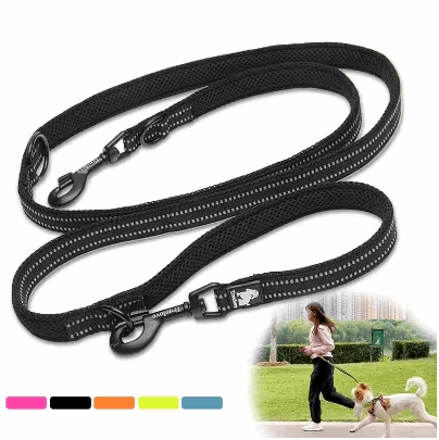 Truelove Multi-Function Reflective Dog Leash - PetTagCollars.com
