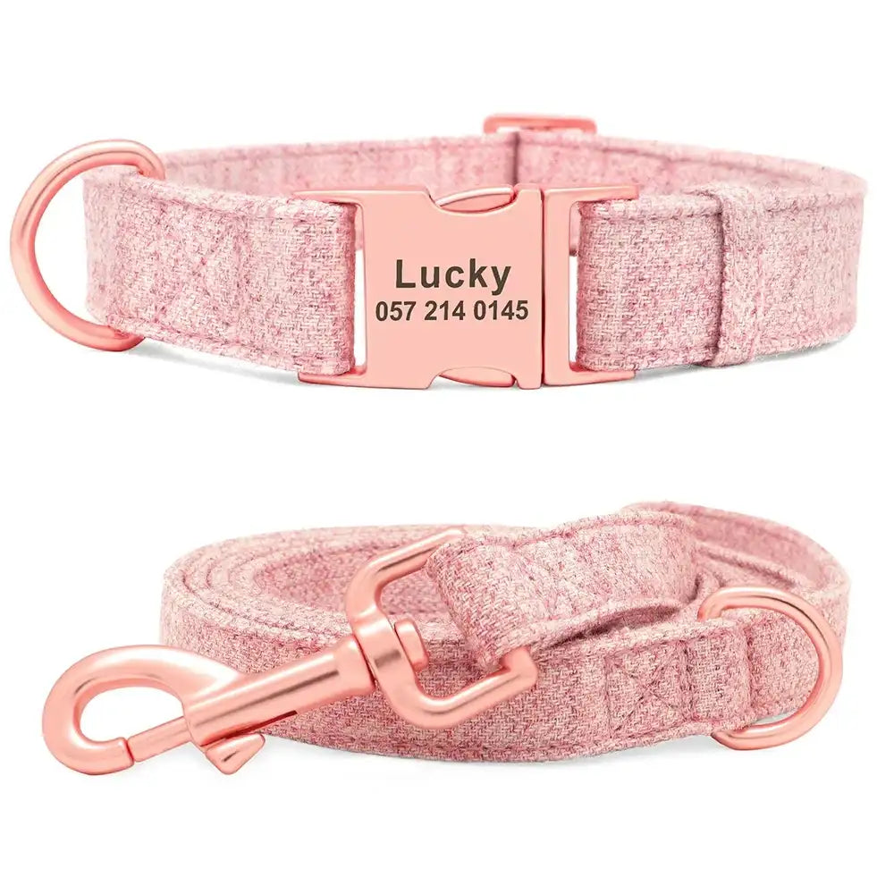 Rosy Paws Luxe Set - PetTagCollars.com