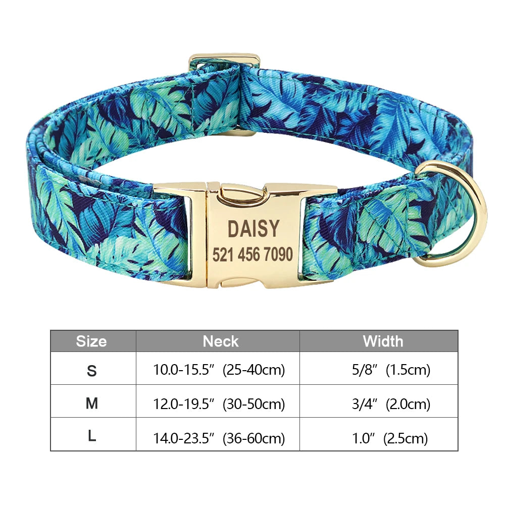 The Prism Collar: Graphic Patterned & Personalized