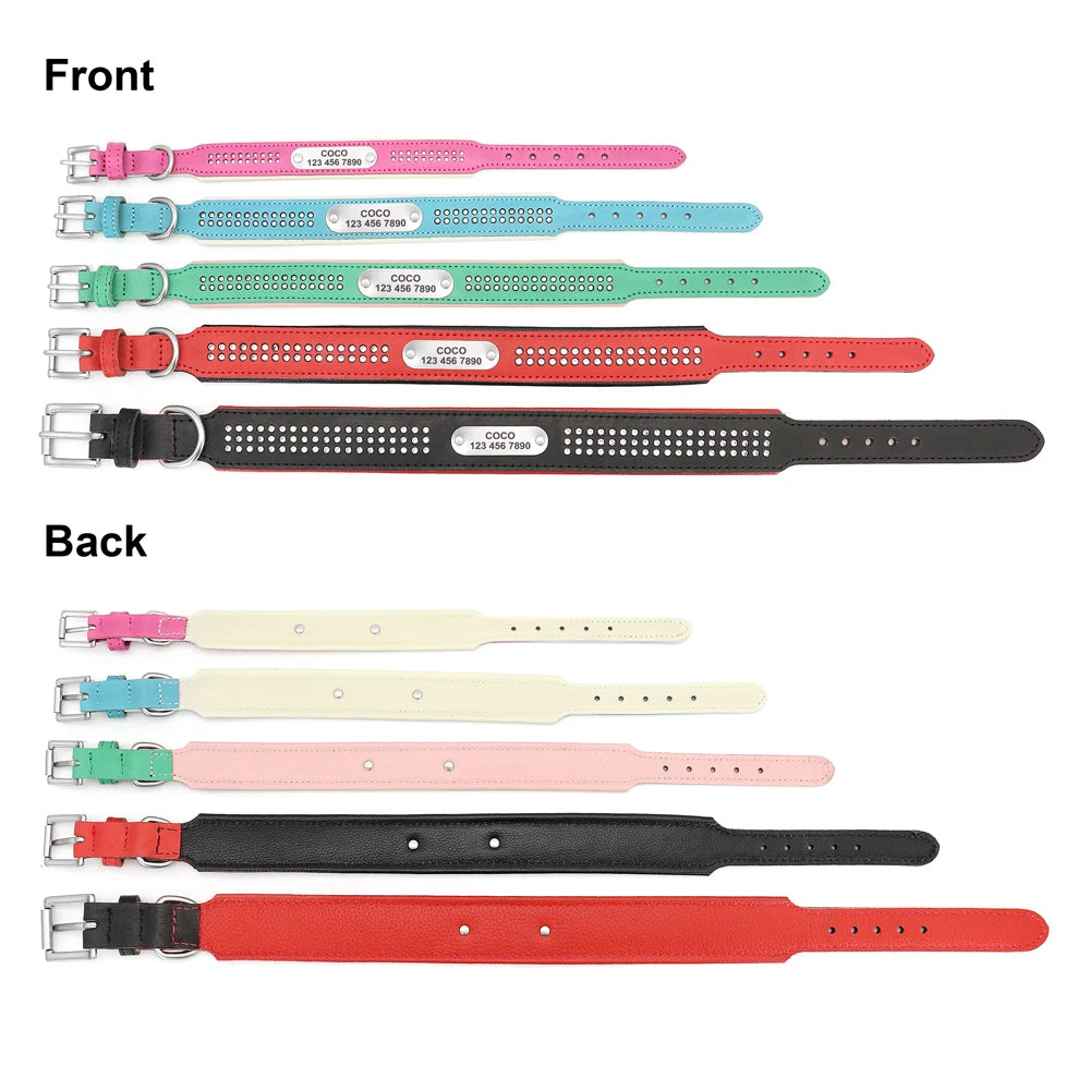 Dazzling Bling Bling Personalized Dog Collar