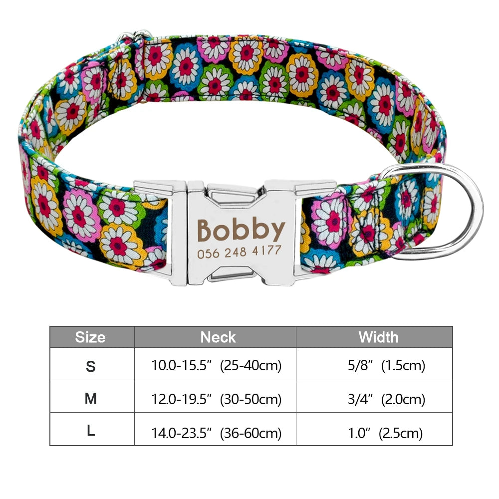 The Prism Collar: Graphic Patterned & Personalized
