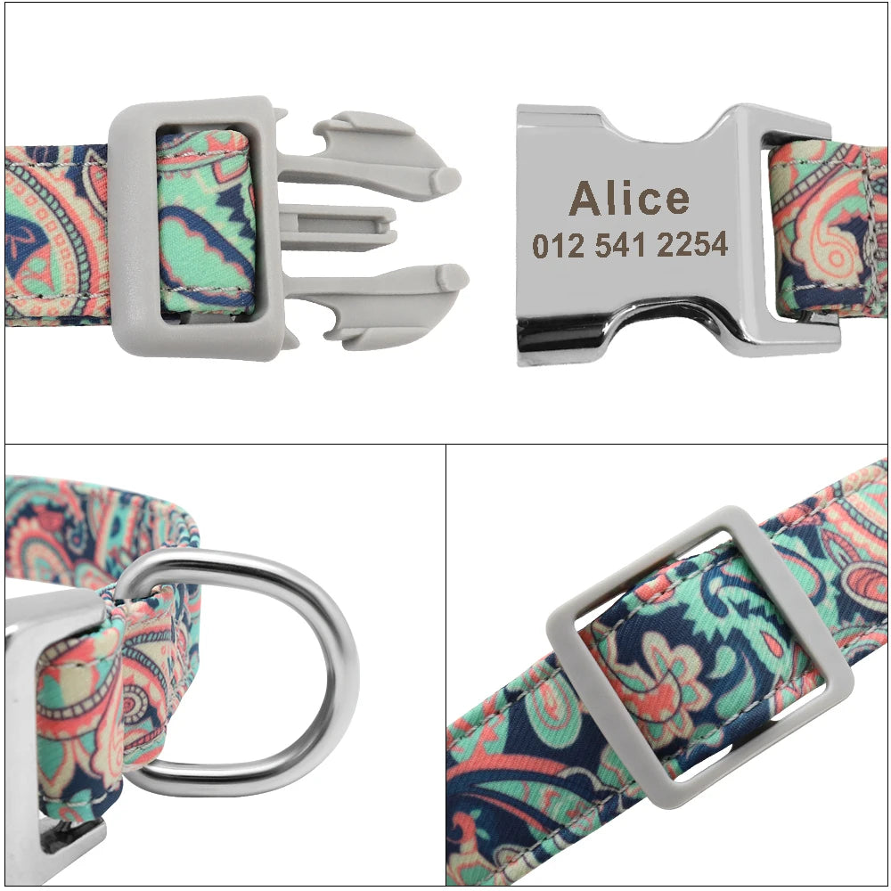 The Prism Collar: Graphic Patterned & Personalized