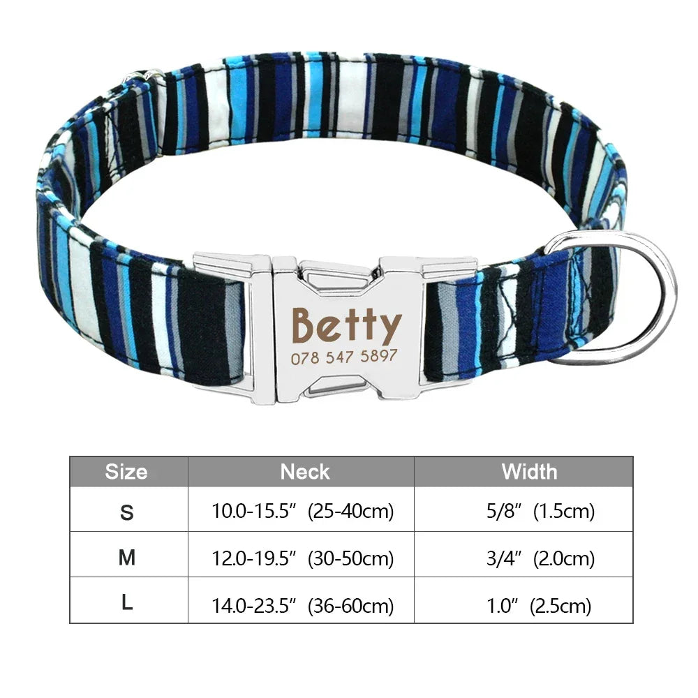 The Prism Collar: Graphic Patterned & Personalized