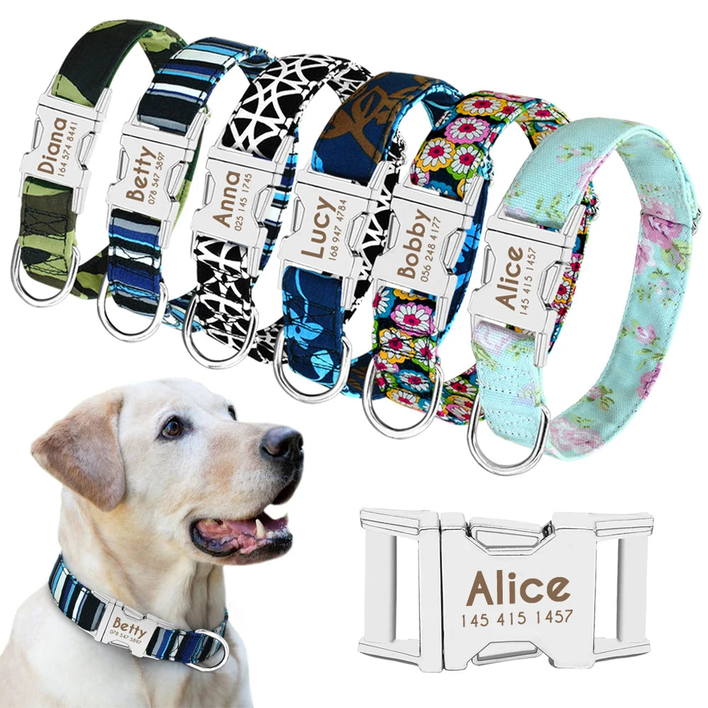 The Prism Collar: Graphic Patterned & Personalized