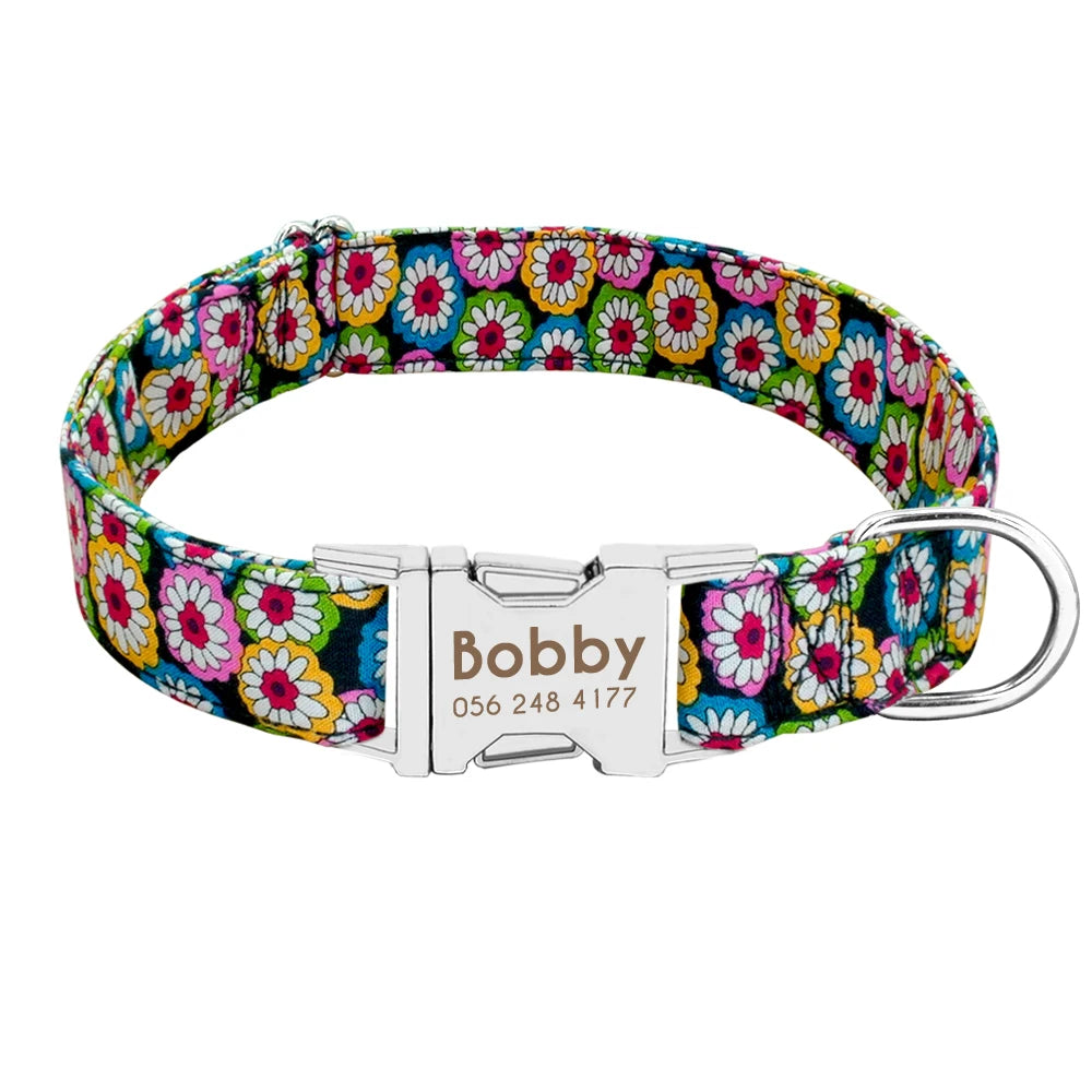 The Prism Collar: Graphic Patterned & Personalized