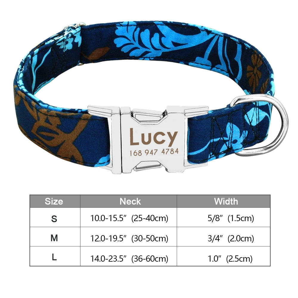 The Prism Collar: Graphic Patterned & Personalized