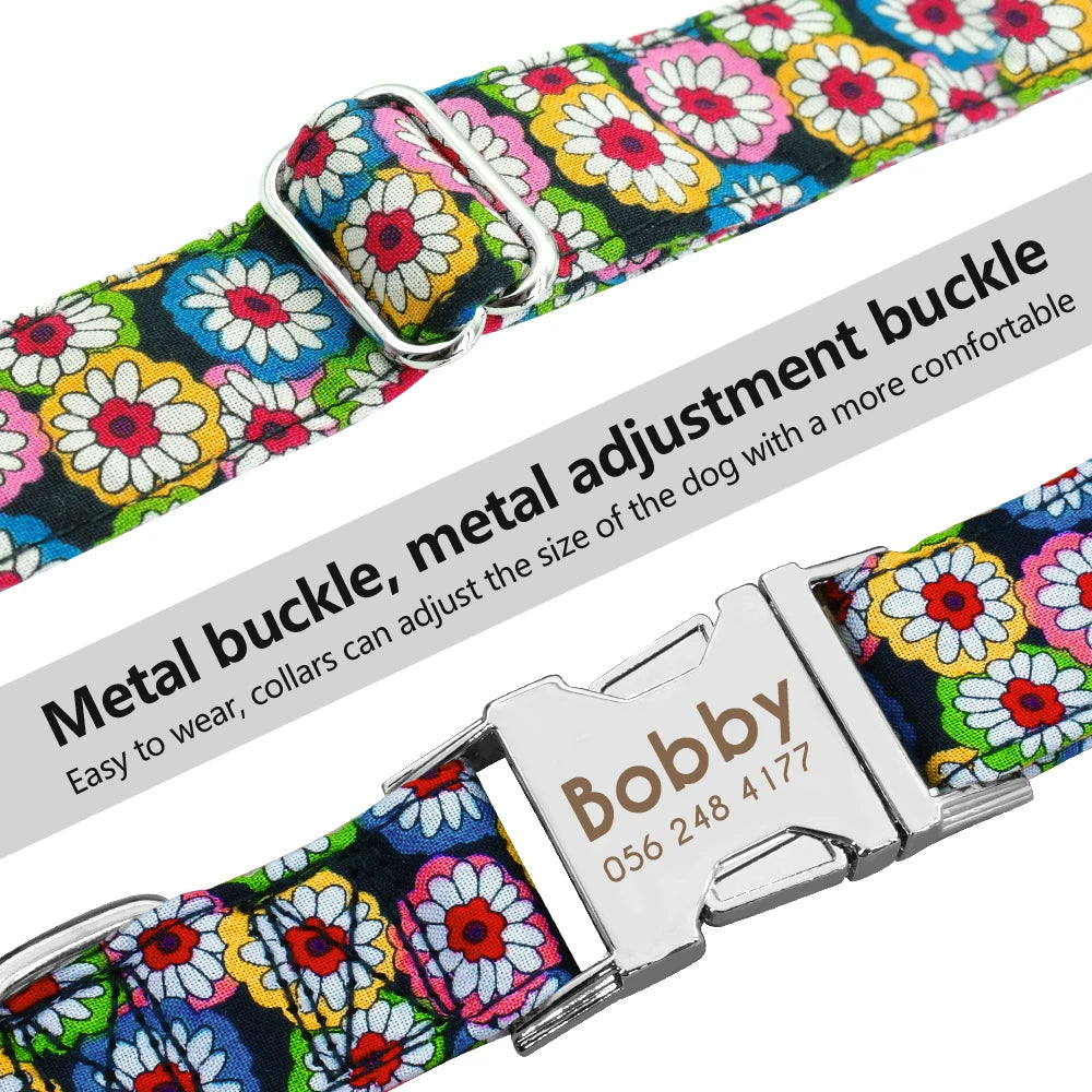 The Prism Collar: Graphic Patterned & Personalized