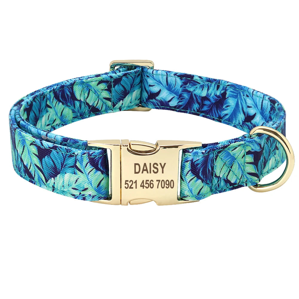The Prism Collar: Graphic Patterned & Personalized