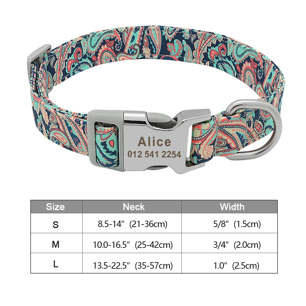The Prism Collar: Graphic Patterned & Personalized