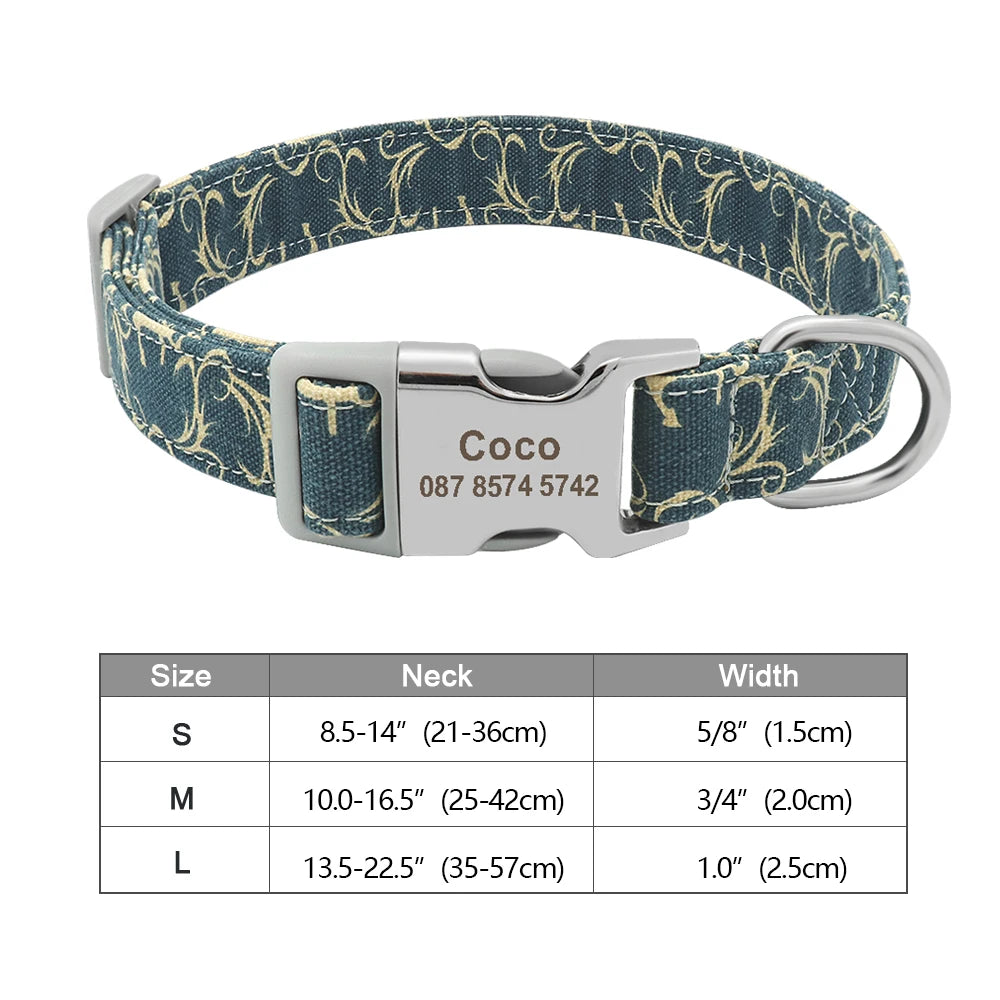 The Prism Collar: Graphic Patterned & Personalized