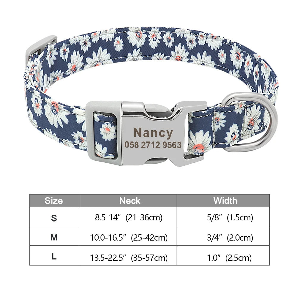 The Prism Collar: Graphic Patterned & Personalized