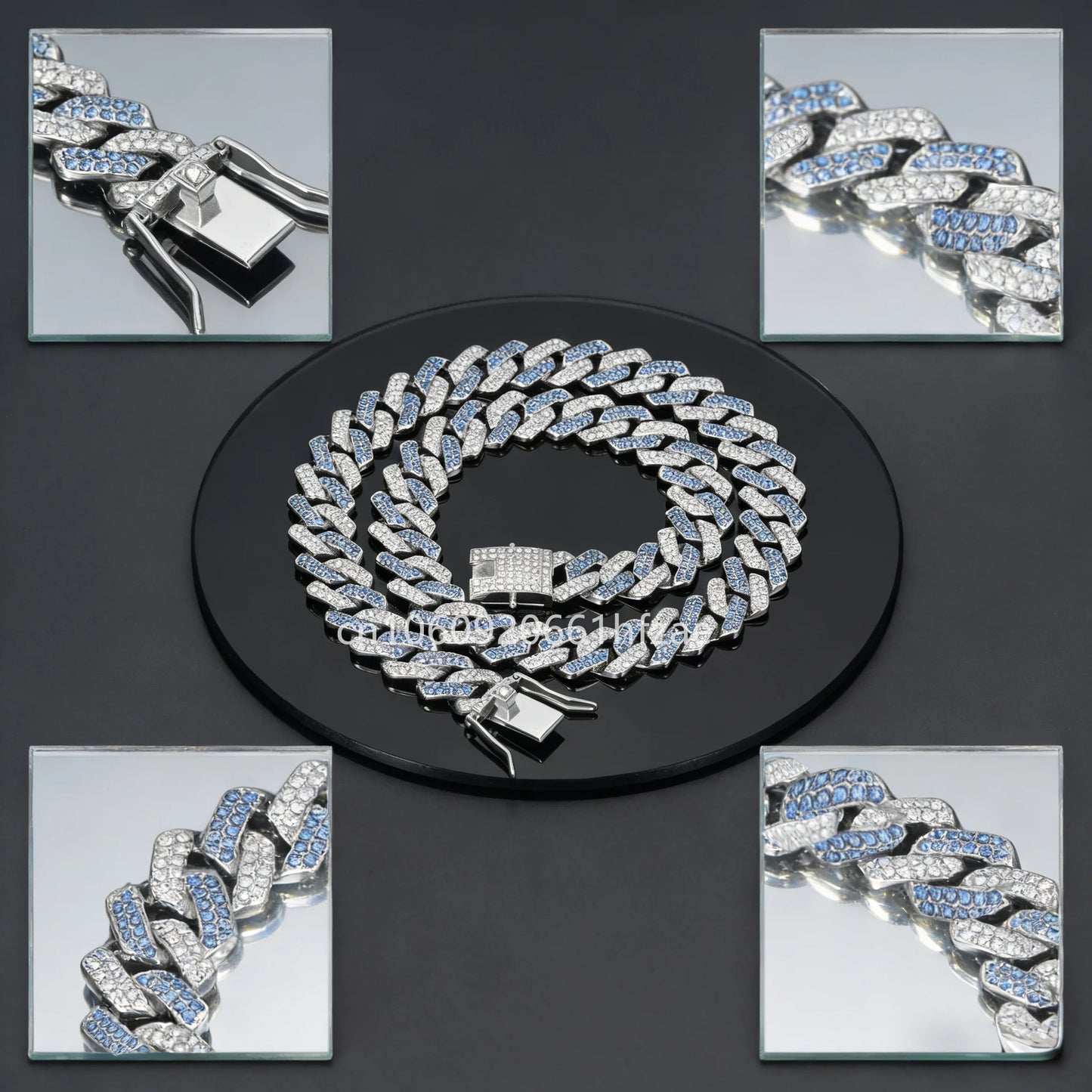 Arctic Glitz Luxury Pet Chain