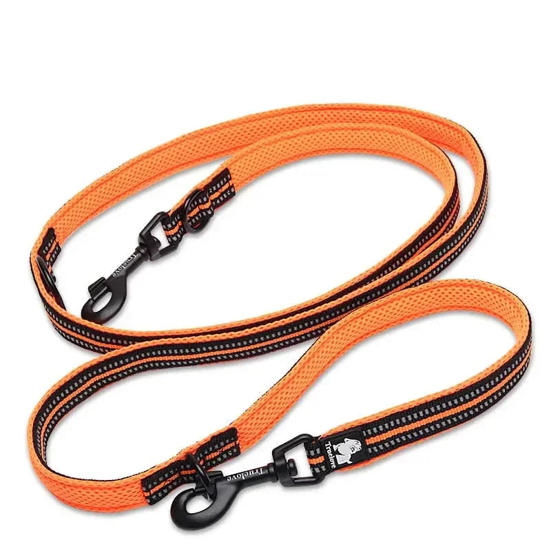 Truelove Multi-Function Reflective Dog Leash - PetTagCollars.com
