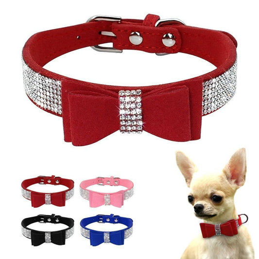 Bling Bling Bowtie Collar FancyPetTags blingbling