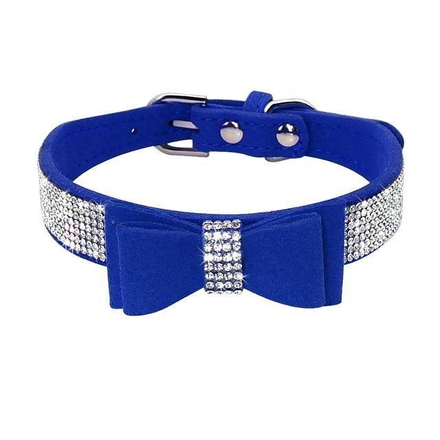 Bling Bling Bowtie Collar FancyPetTags blingbling