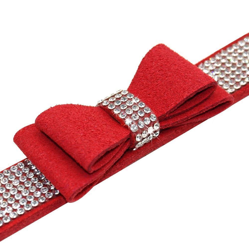 Bling Bling Bowtie Collar FancyPetTags blingbling