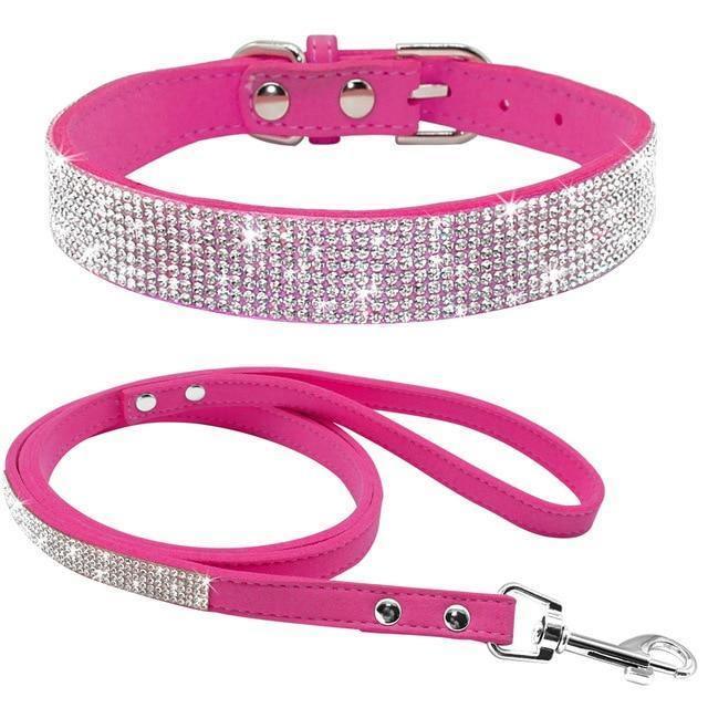 Bling Bling Collar & Leash Combo ALMI