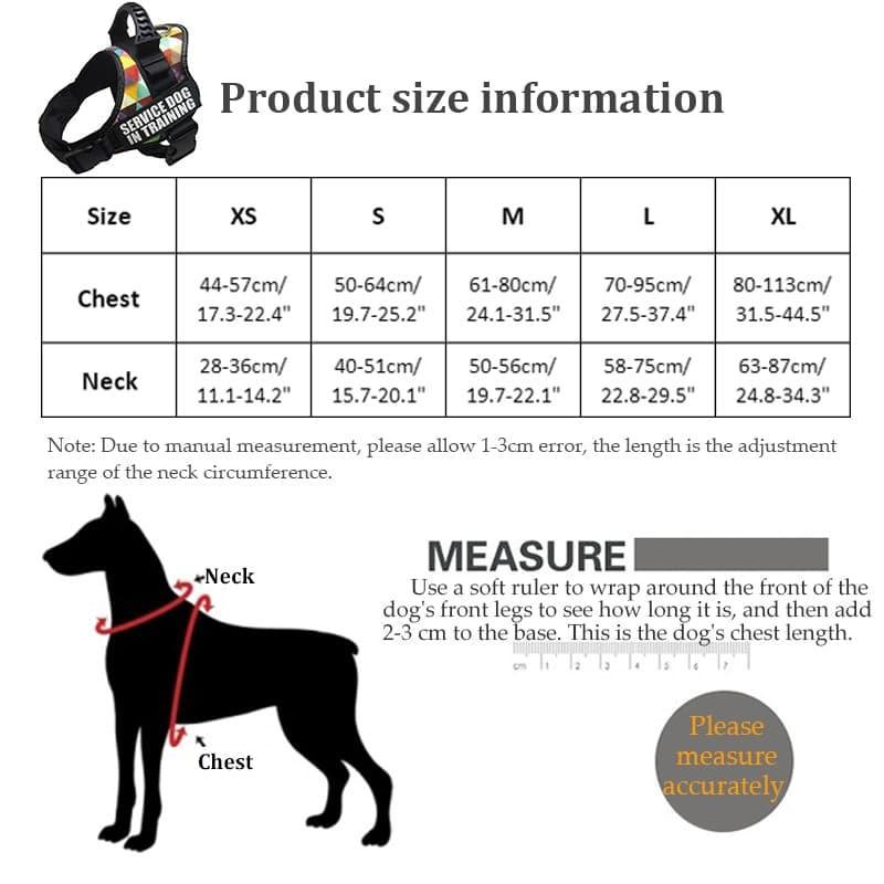 K9 Personalized Lift Handle Back Clip Harness Vest - 19: FancyPetTags.com
