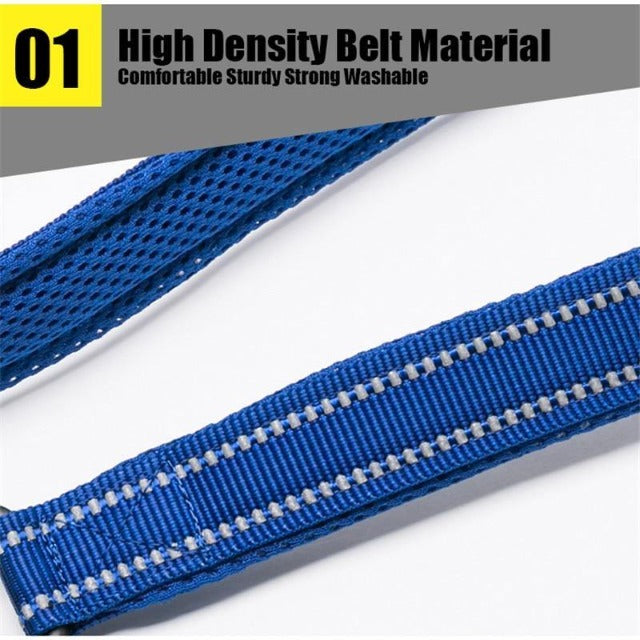 Long 6.6" Truelove Reflective Nylon Mesh Soft Pet Leash Truelove