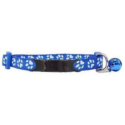 Nametag Rainbow Paw Collar with Bell - PetTagCollars.com