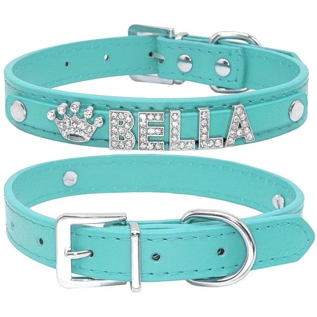 Personalized Bling Bling Rhinestone Collar - 10: FancyPetTags.com