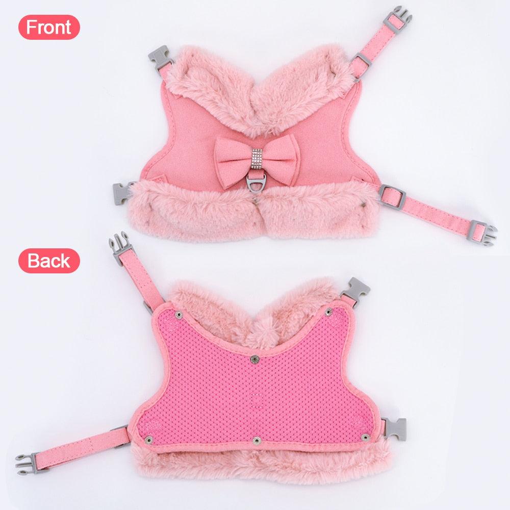 Chic Style Bling Bling Harness Leash Set - FancyPetTags.com