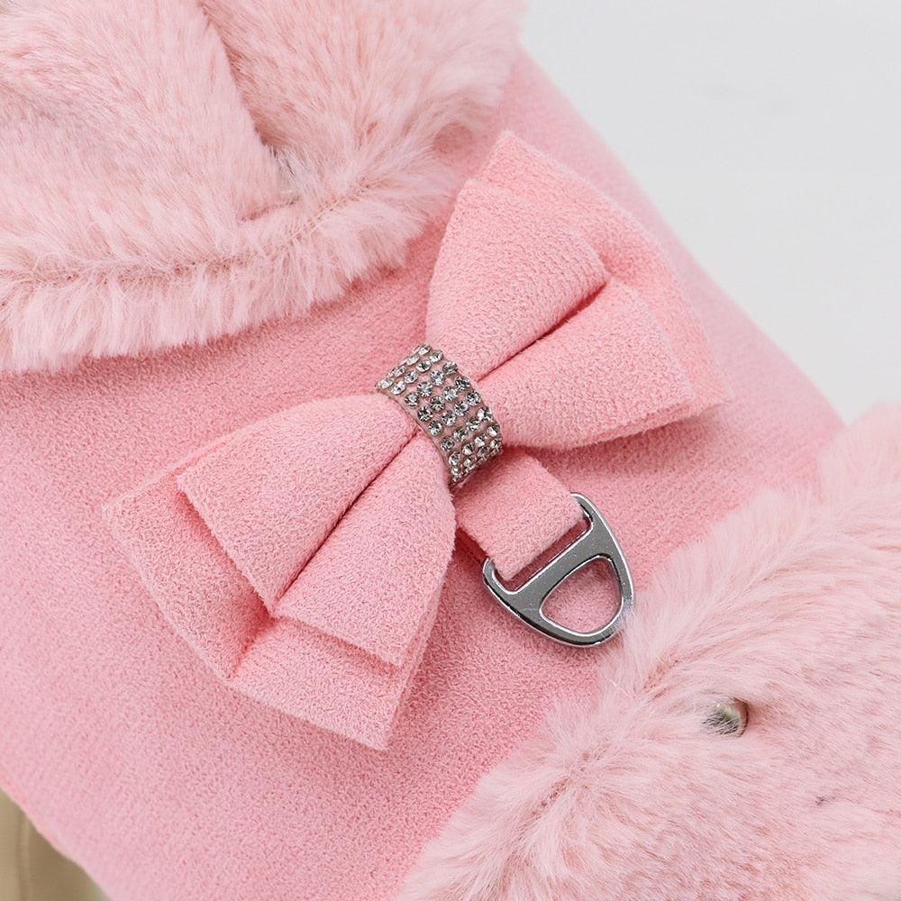 Chic Style Bling Bling Harness Leash Set - FancyPetTags.com