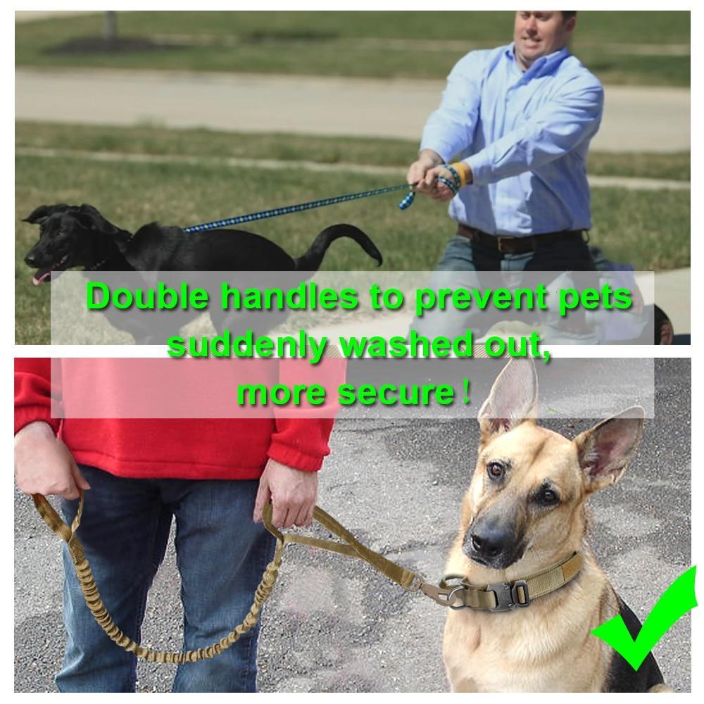 Bungee Buddy Tactical Leash - PetTagCollars.com